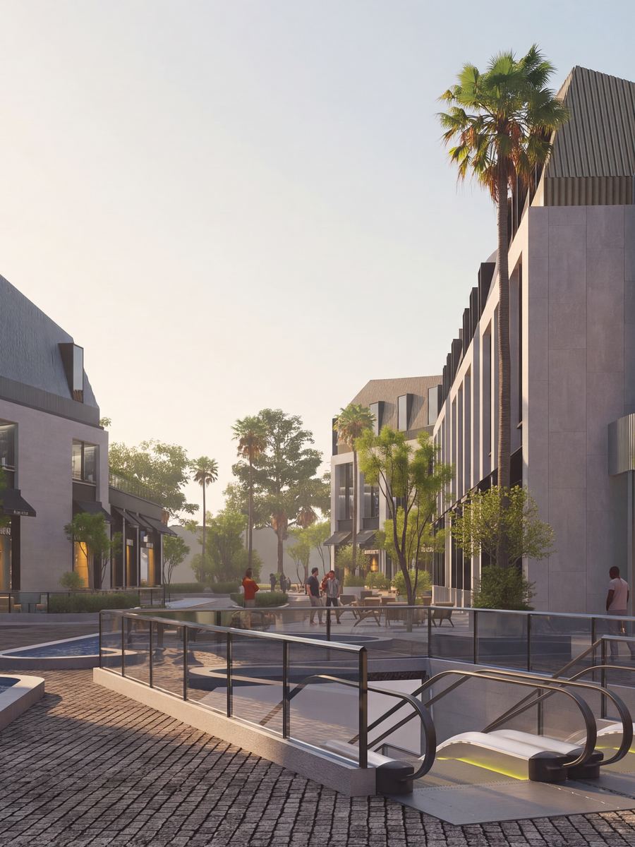 Retail and F&B street